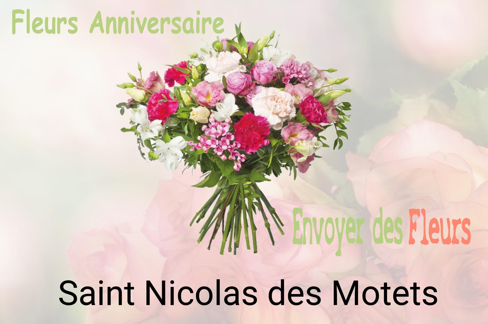 Bouquet de fleurs d’anniversaire livré à Saint-Nicolas-des-Motets